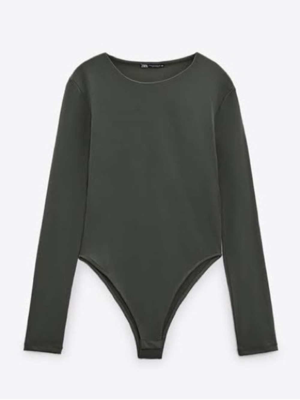 ZARA Olive Green Bodysuit